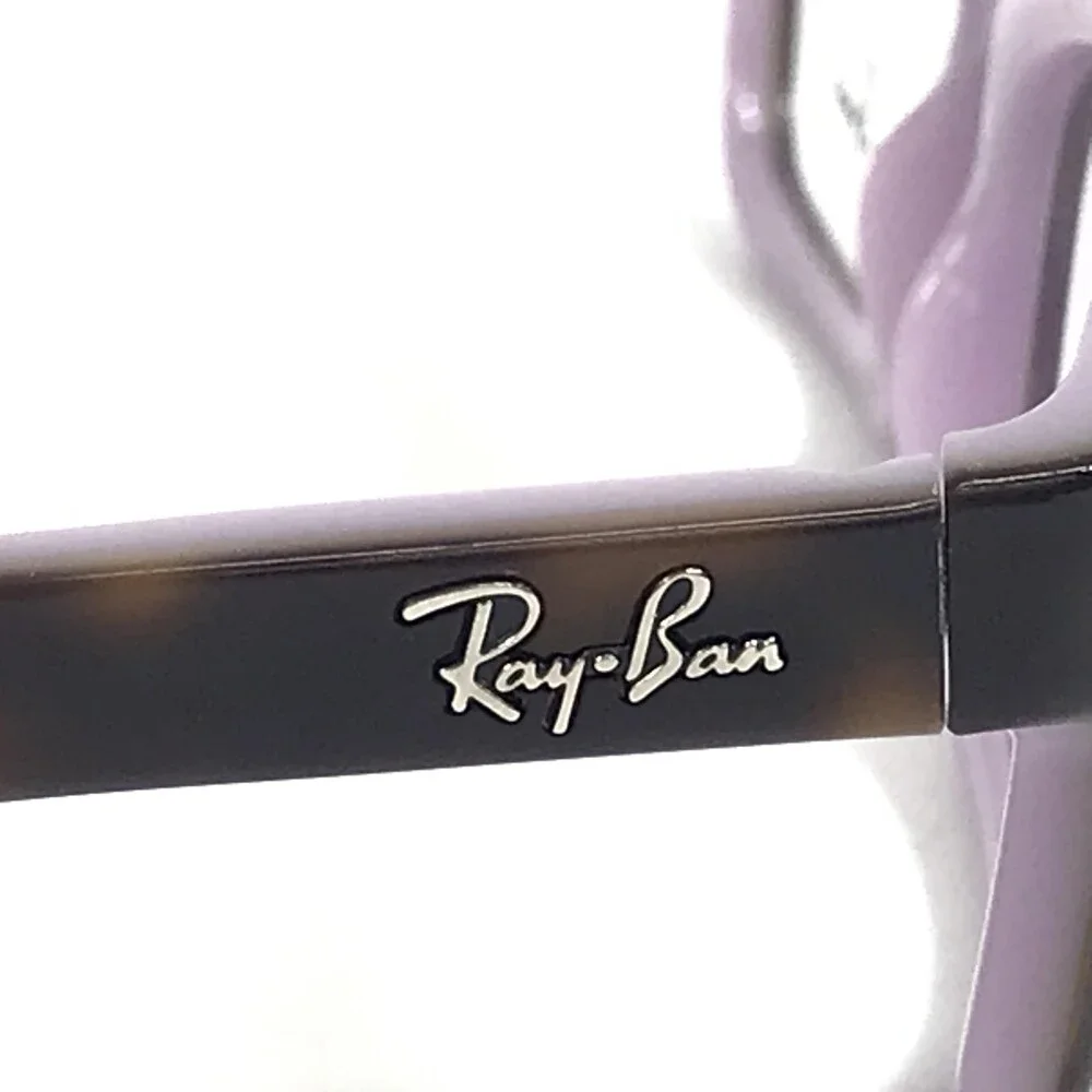 Ray-Ban Eyeglasses Frames RB5150 5240 Brown Purple Rectangle Full Rim 50-19-135